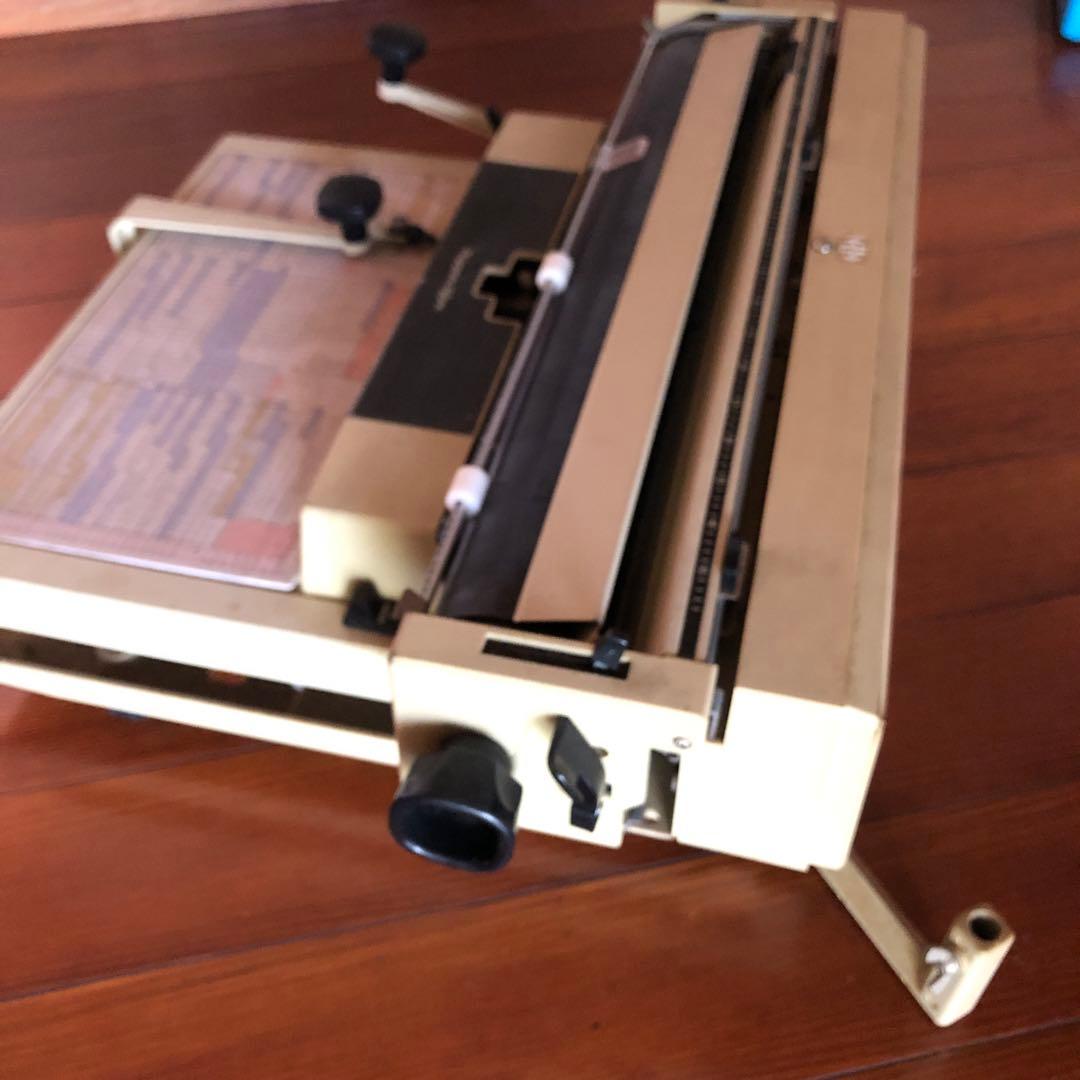 和文タイプライター　日本タイプライター株式会社　パンライターL 型式PL-40