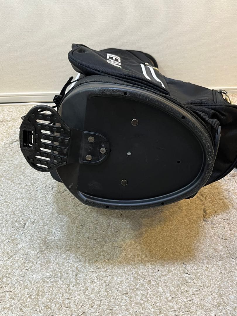 BEAMS GOLF キャディバッグ ブラック（ヘッドカバー付）