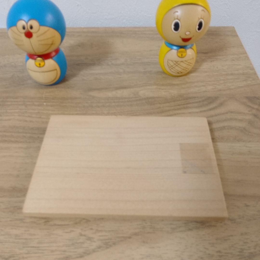 ドラえもん　ドラミちゃん　卯三郎こけし　2点台座セット 　藤子・F・不二雄