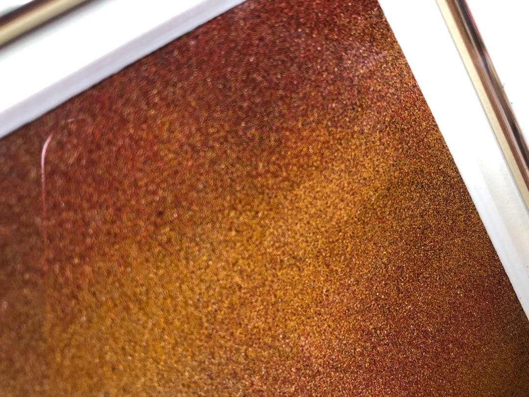 富士山 輪島塗 絵画 金属フレーム付き