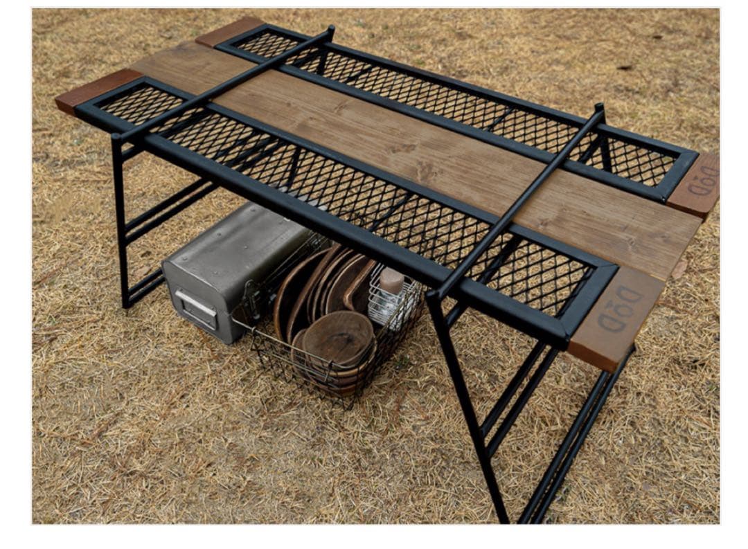 DOD デキュラテーブル TB4-746-BK ブラック