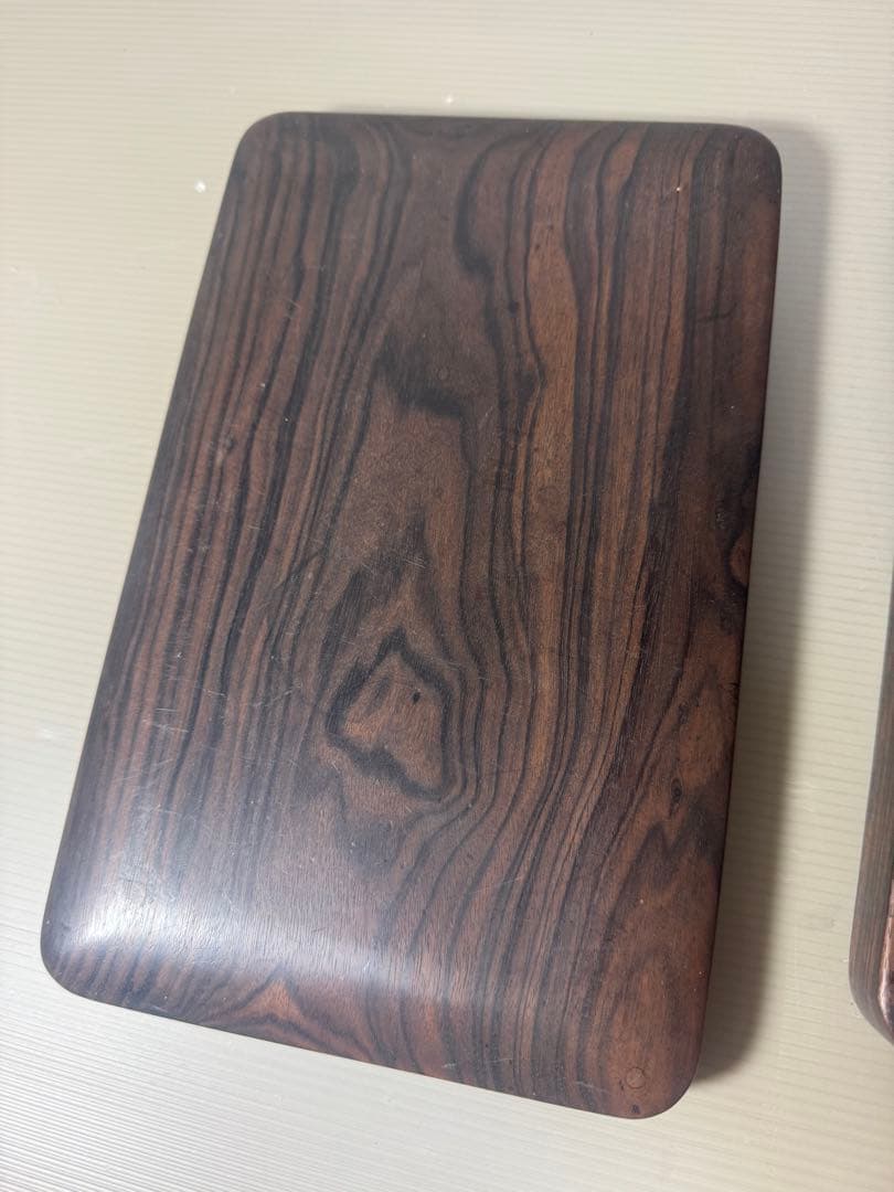 2084 中國古硯　老人端硯 文房具 文箱