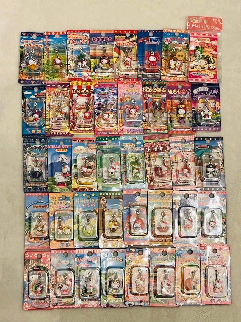 キティちゃん ストラップ キーホルダー 等 135点セット