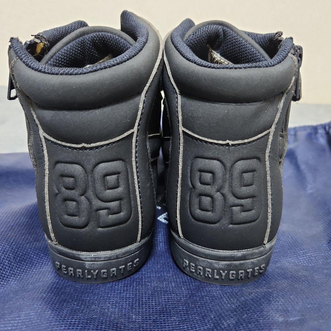 新品未使用PEARLY GATES ゴルフシューズ 89 ネイビー
