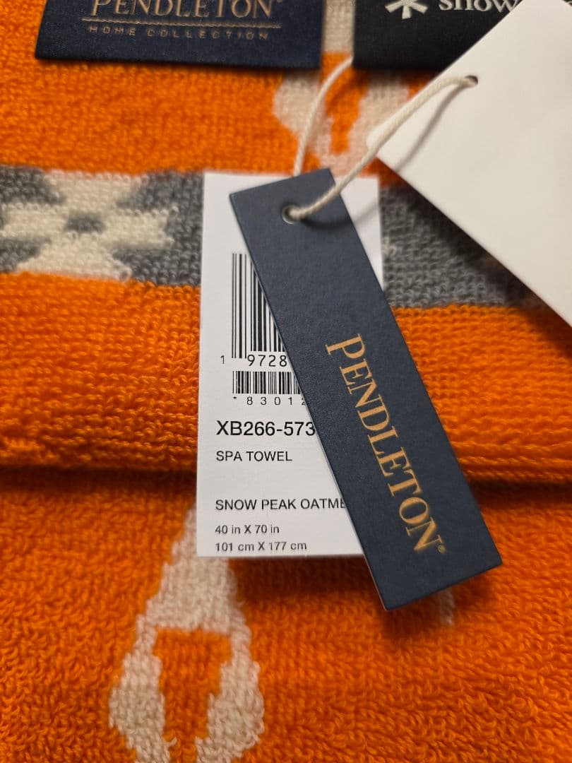 【新品・未使用品】スノーピーク×ペンドルトン　ブランケット