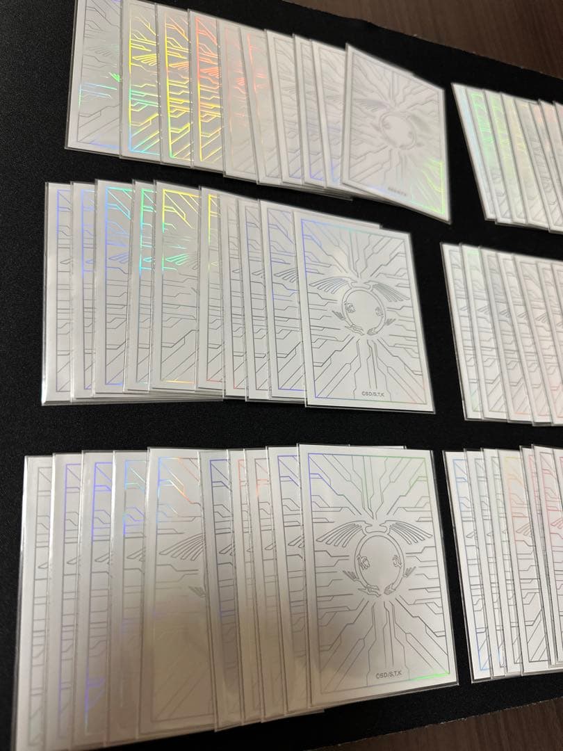 遊戯王　竜の紋章　スリーブ　白　100枚　＋竜の紋章　プレマ