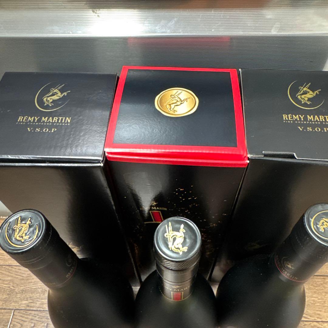 【箱付き】レミーマルタンv.s.o.p 3本セット　新品未開封