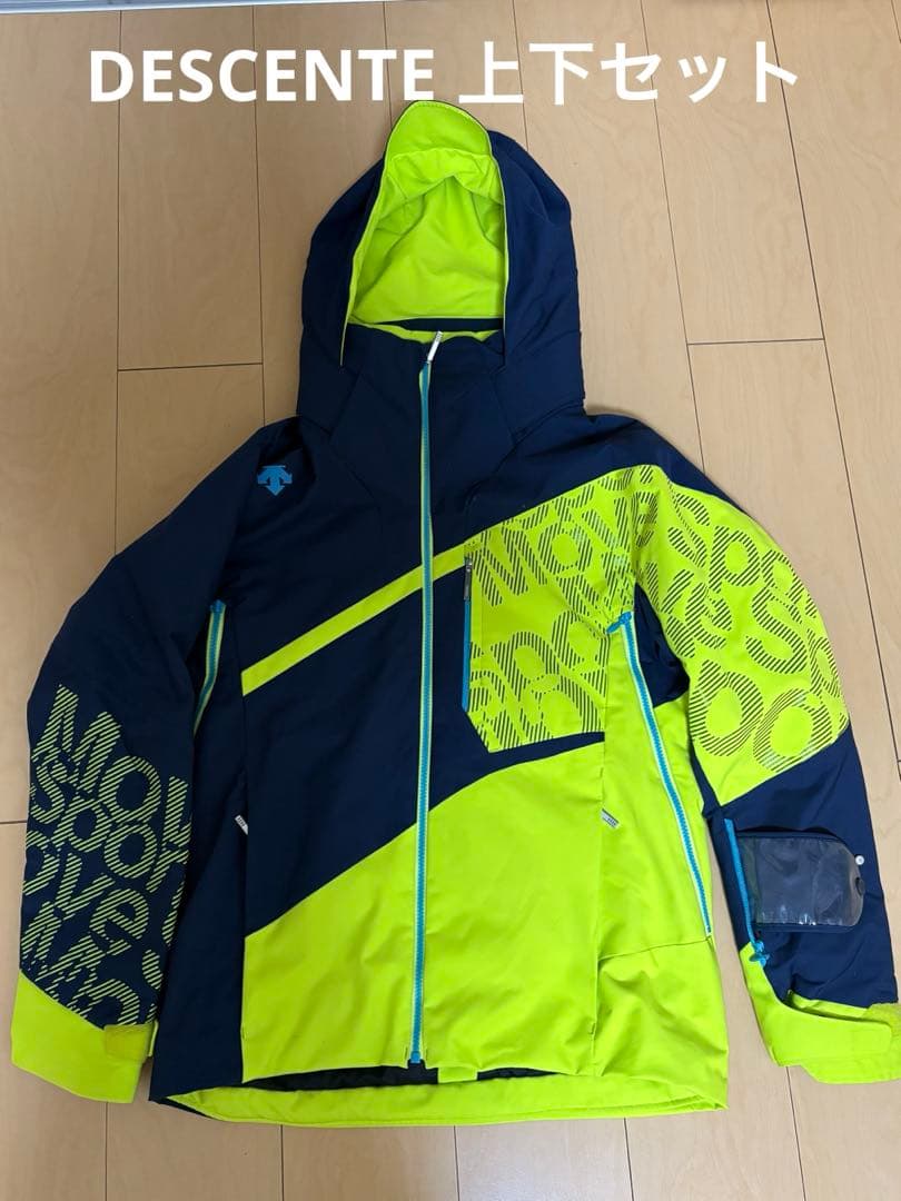 DESCENTE スキー/スノーボードウェア 上下セットセット メンズMサイズ