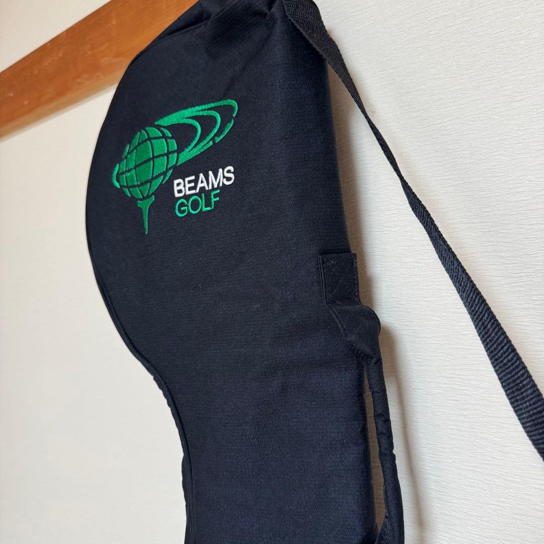 BEAMS GOLF/クラブケース2 /ブラック