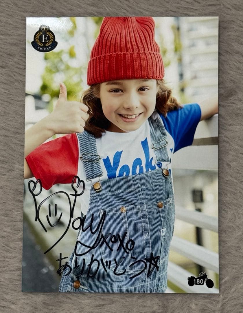 ジェイ　JJ SMTR25 サイン入り生写真