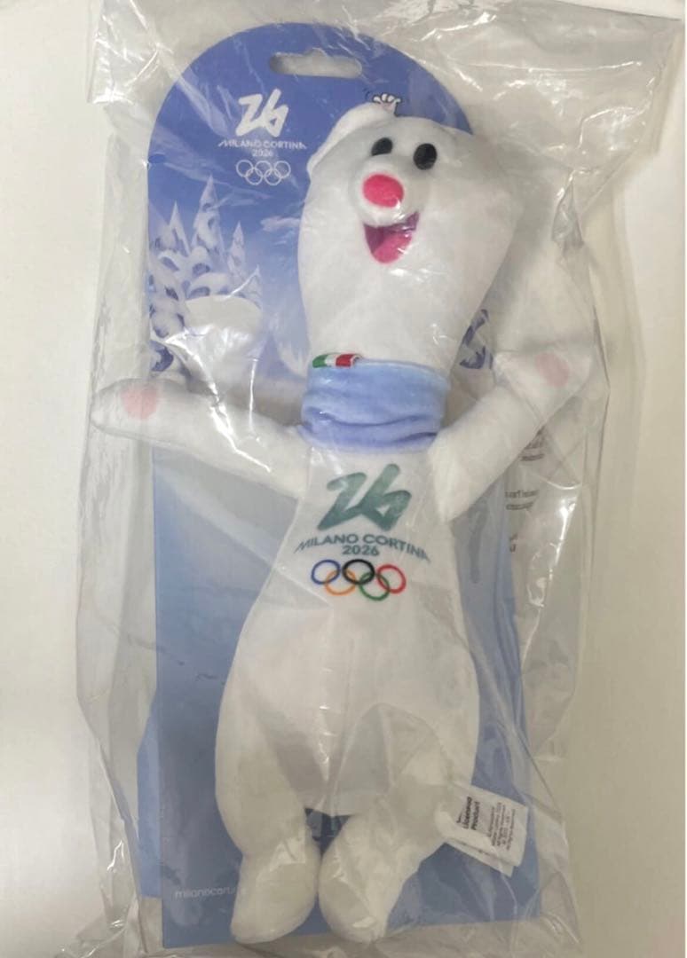 Tina ティナ ぬいぐるみマスコット ミラノ・コルティナ2026 27cm