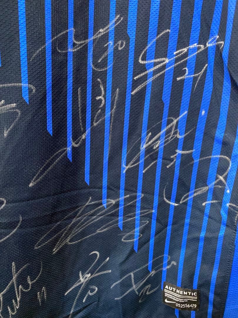 鹿島アントラーズ ユニフォーム　多数サイン入り