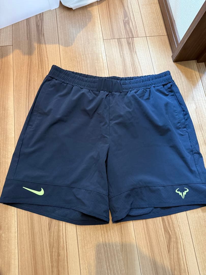 Nike ラファエル・ナダル ショートパンツ 紺色　ネイビー　サイスL