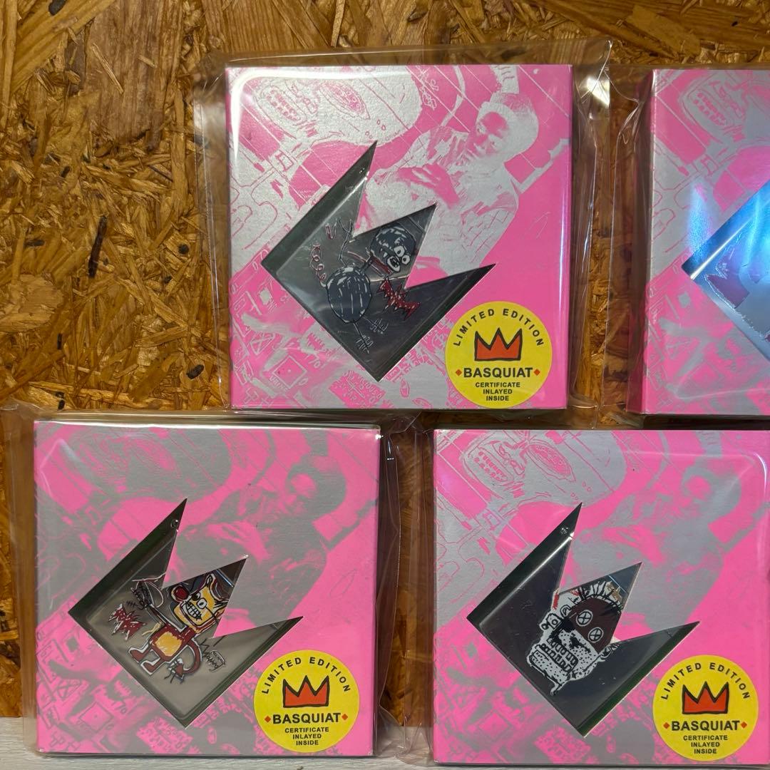 2000年製　バスキア ZIPPO コンプリート　シリアルナンバー付き