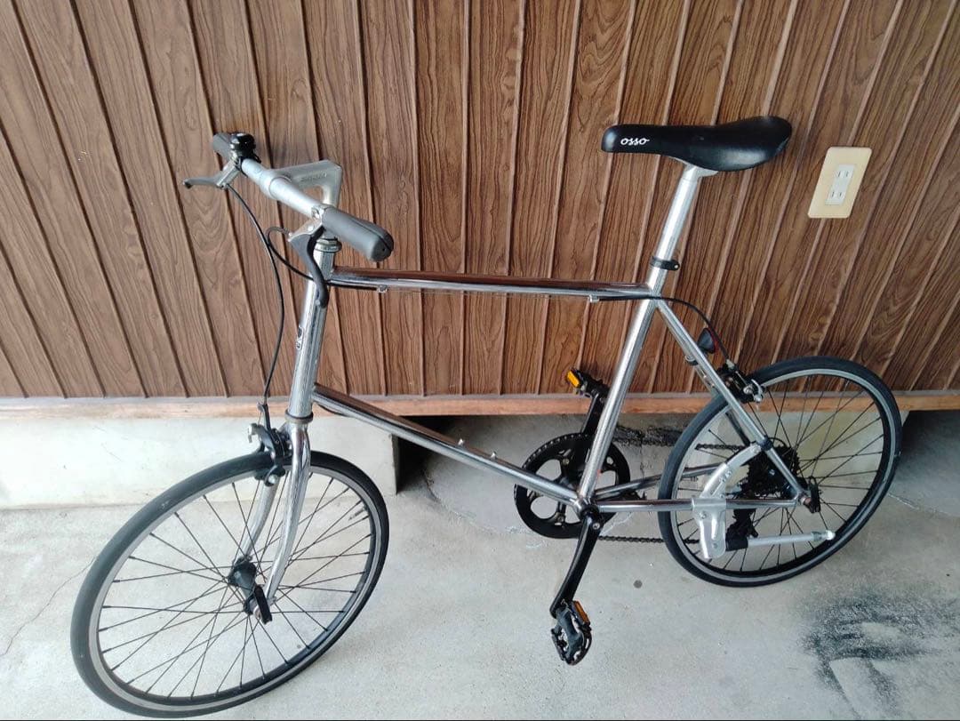 OSSO ミニベロ クロモリ 引取り限定