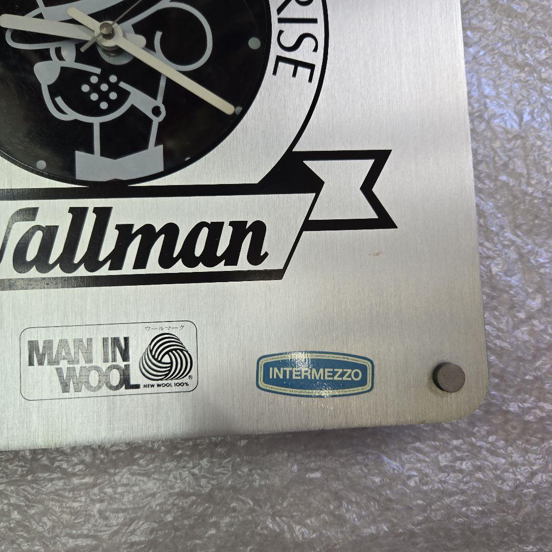 希少　コレクション品　当時物　WALLMAN　メンズファッション　掛け時計