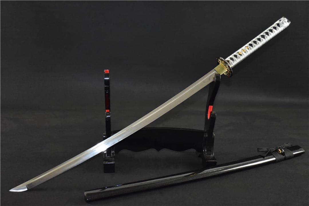 黒刀夜 刀装具 日本刀 武具 鑑賞刀 居合刀 模造刀 舞踊刀