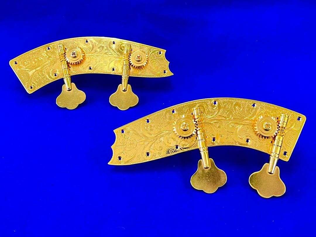 Suzuki Violin コントラバス マシンヘッド 彫刻