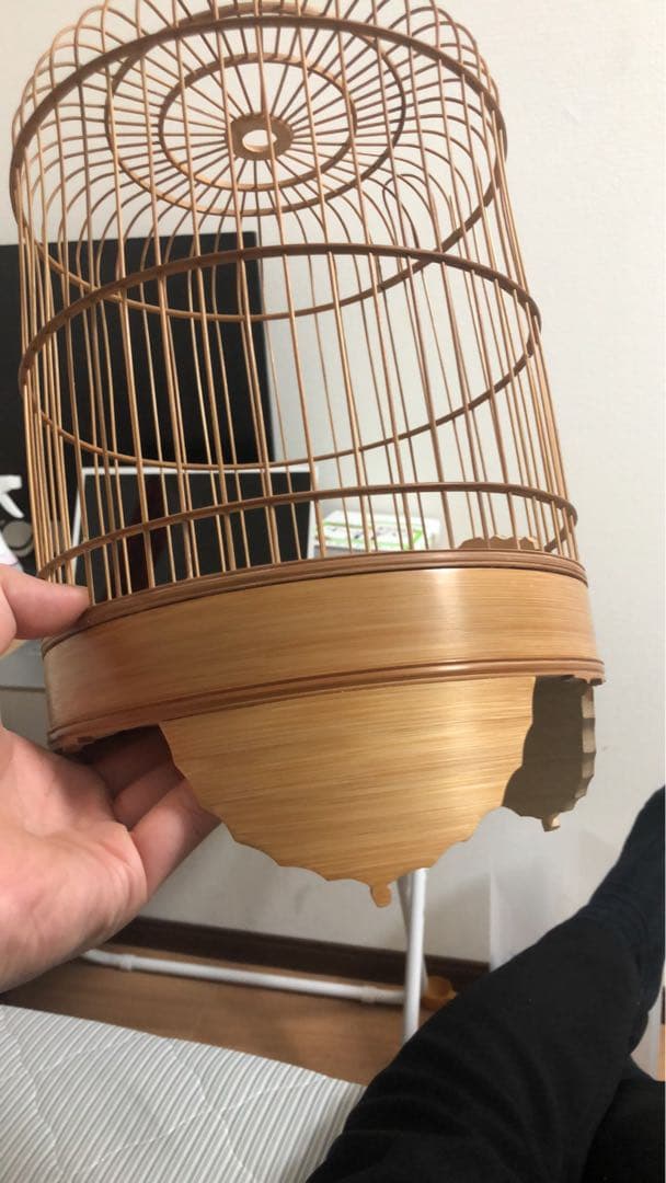 鳥かご　竹製