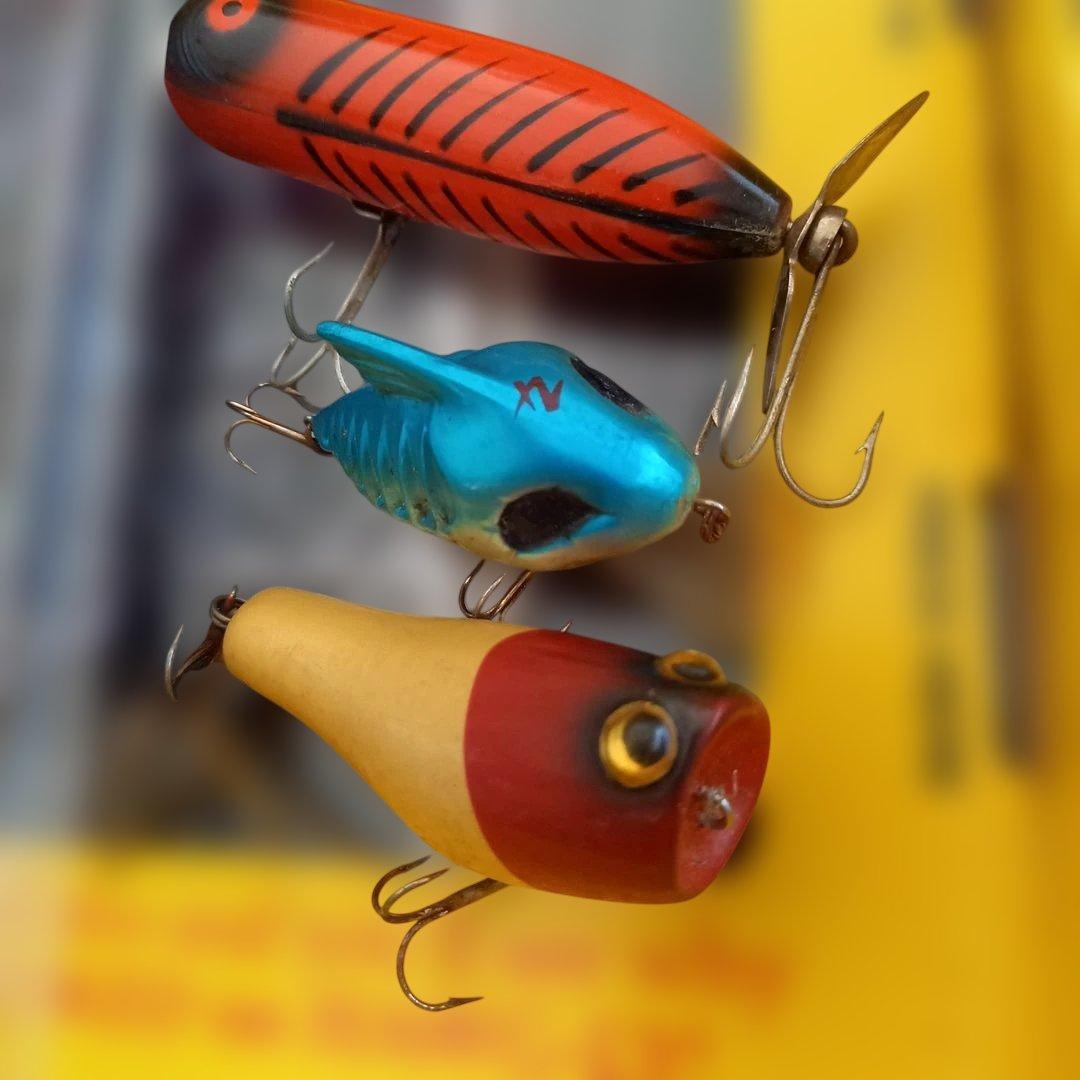 釣具用品★バス釣り★ホーグリー・ルアー★ミノーセット★グラインダー武蔵ルアー付