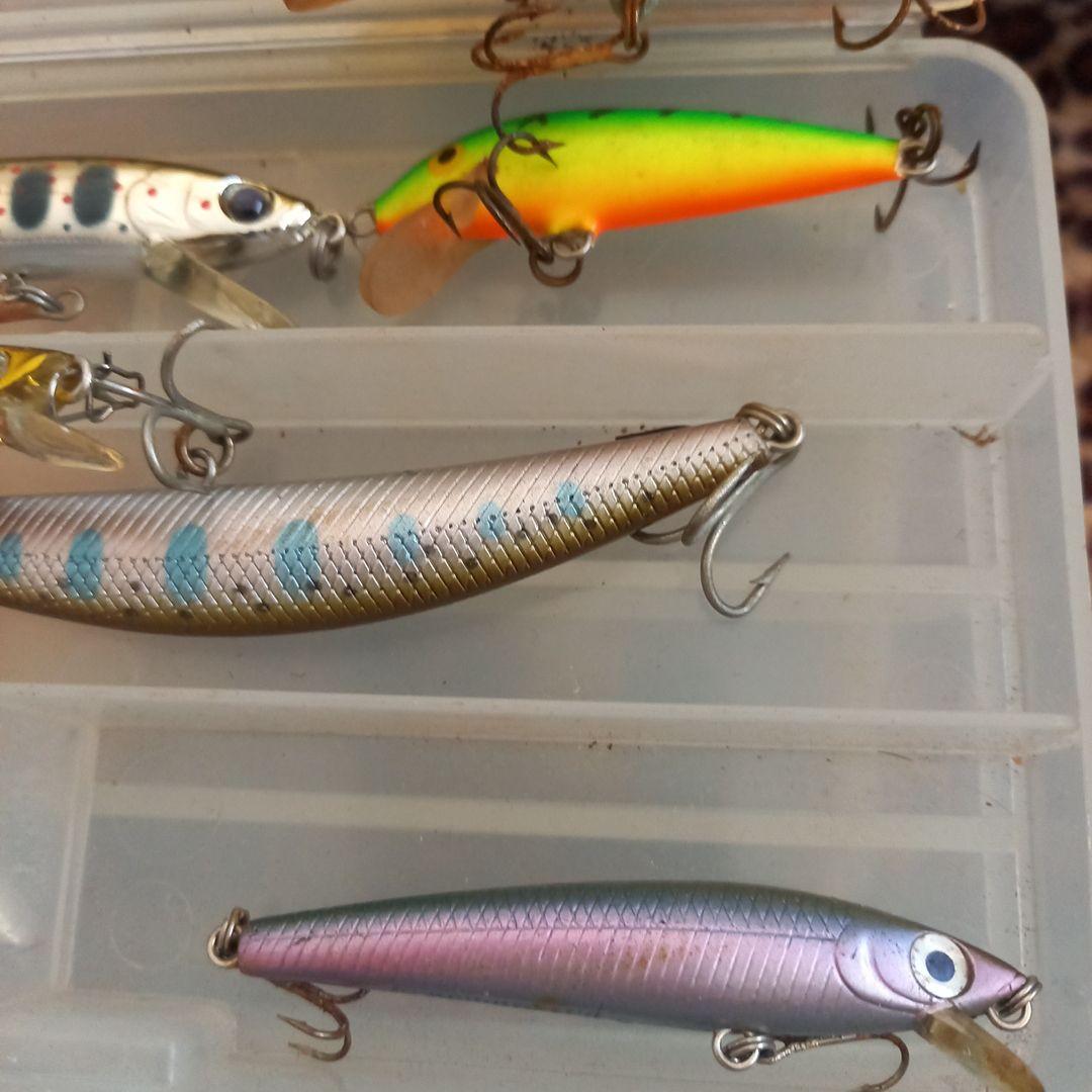 釣具用品★バス釣り★ホーグリー・ルアー★ミノーセット★グラインダー武蔵ルアー付