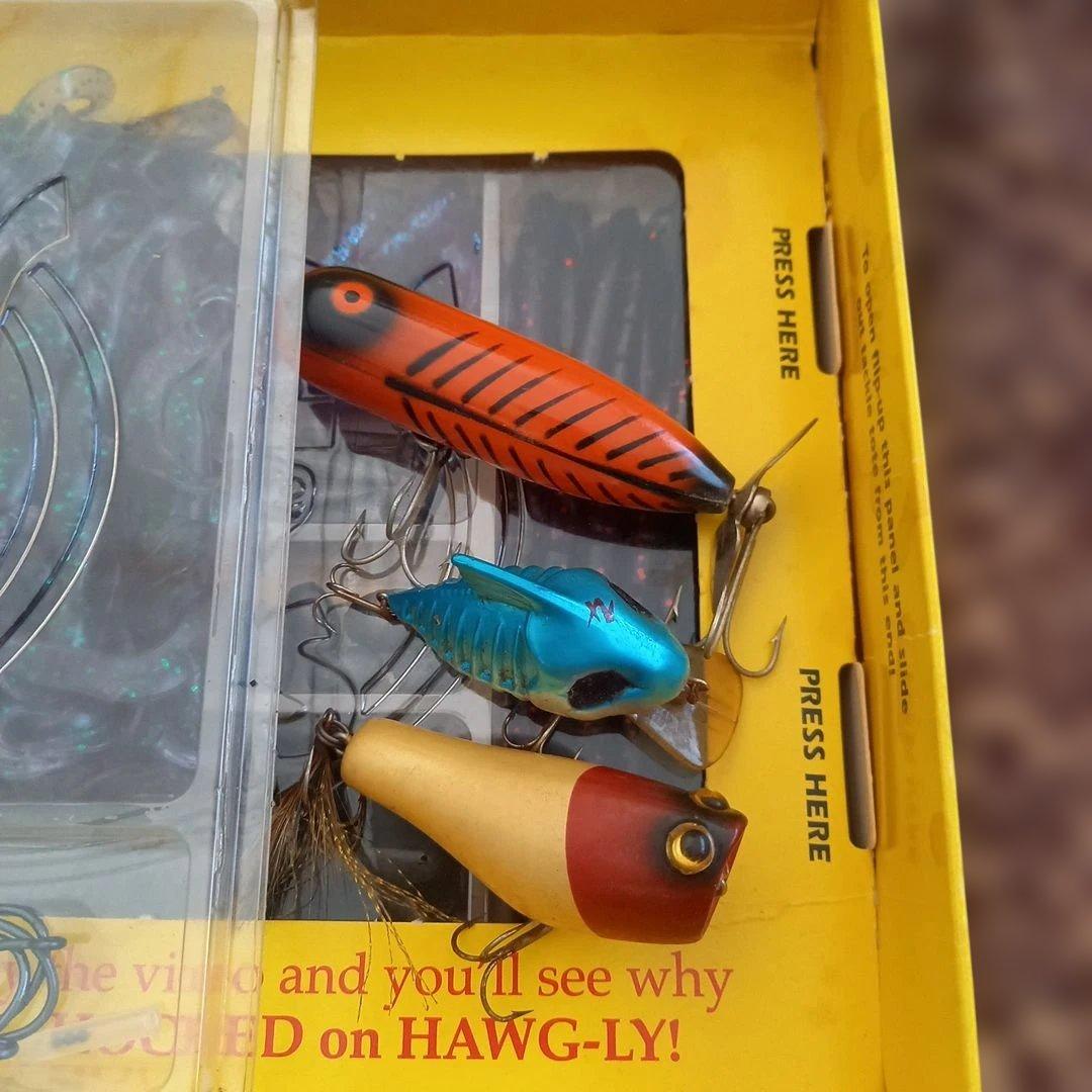 釣具用品★バス釣り★ホーグリー・ルアー★ミノーセット★グラインダー武蔵ルアー付