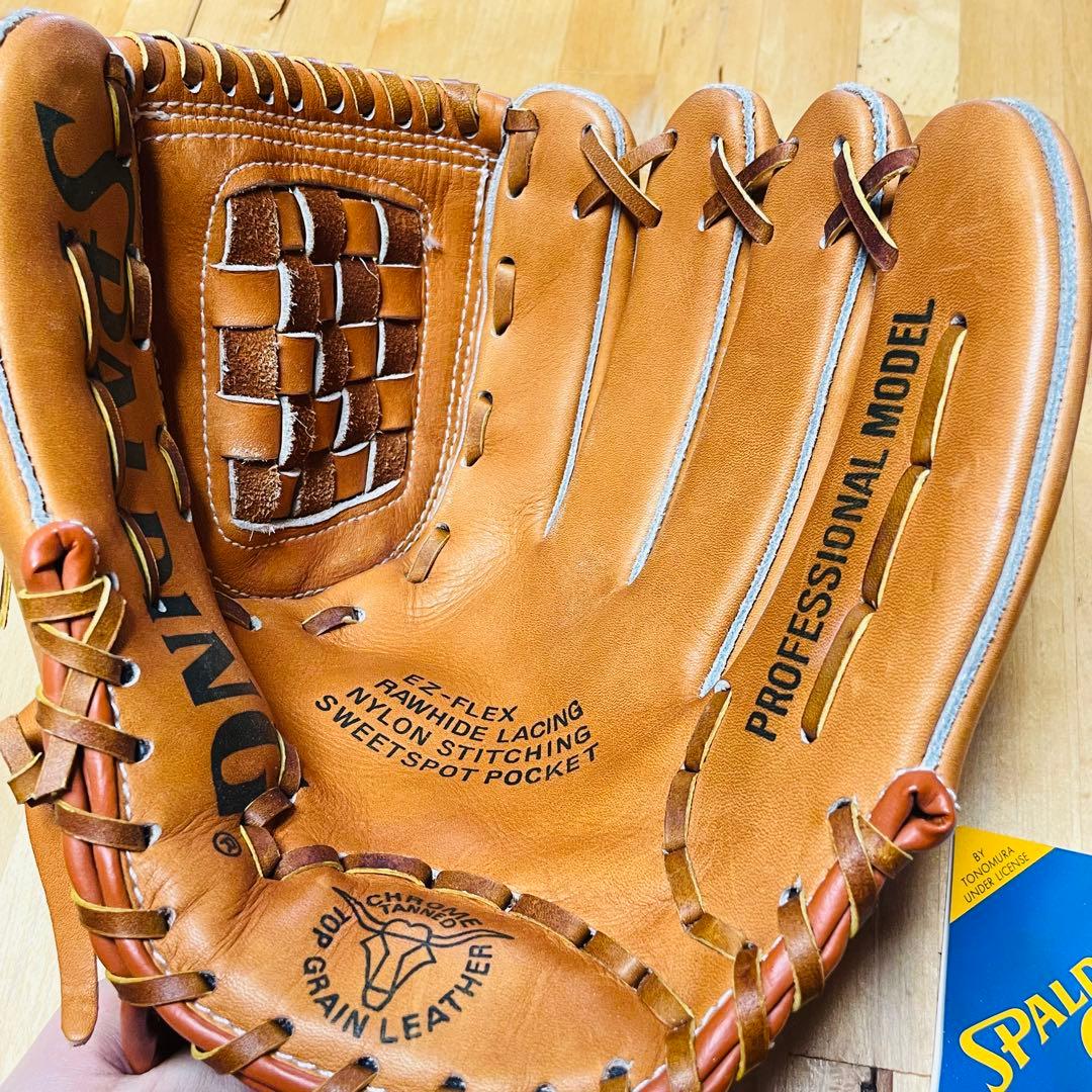 タグ付き spalding スポルディング グローブ 大人用