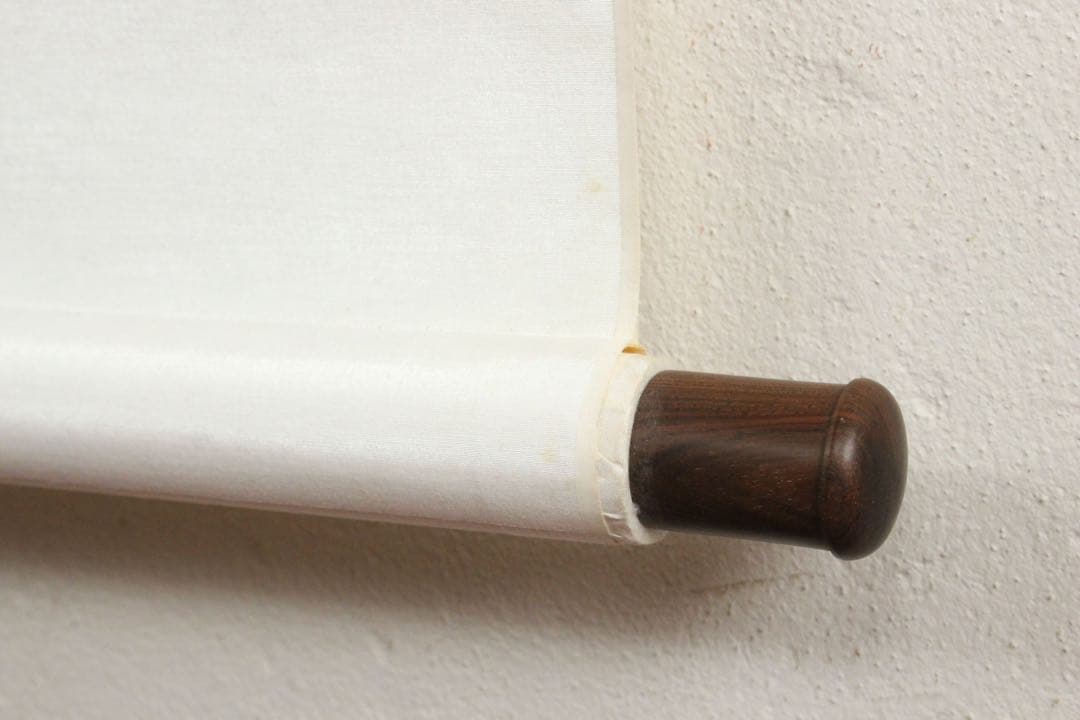 No5570掛軸　無落款　山水図　紙本着色　唐画　中国画　古画　古美術　送料無料