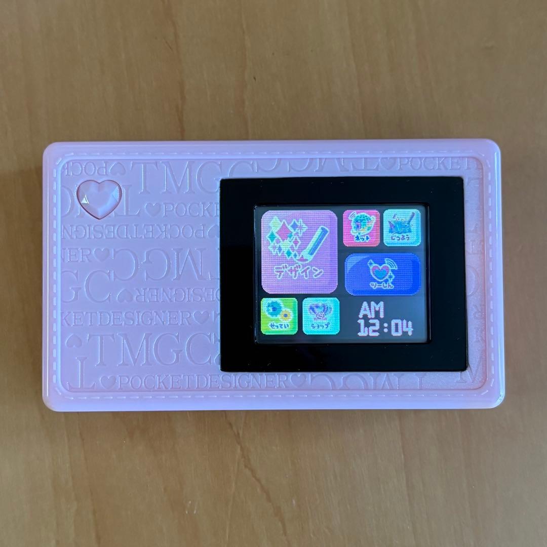 【動作確認済】たまごっち ピース ポケットデザイナー メゾピアノ専用カバー付き