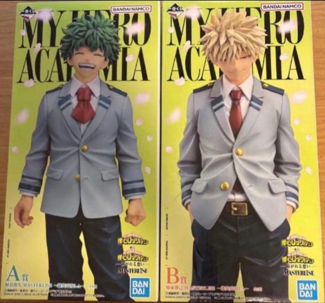 一番くじ 僕のヒーローアカデミア 紡がれる想い　A賞　緑谷出久&B賞　爆豪勝己