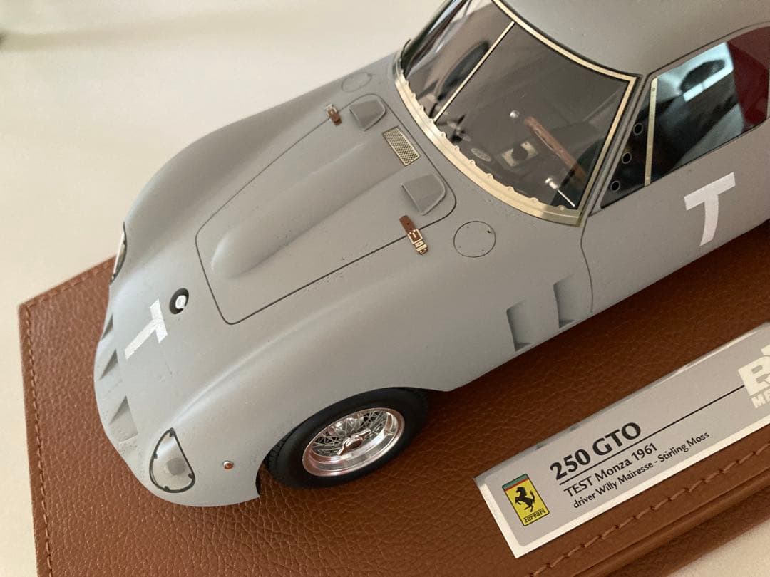 【新品未使用】BBR 1/18 Ferrari250GTO Test Monza