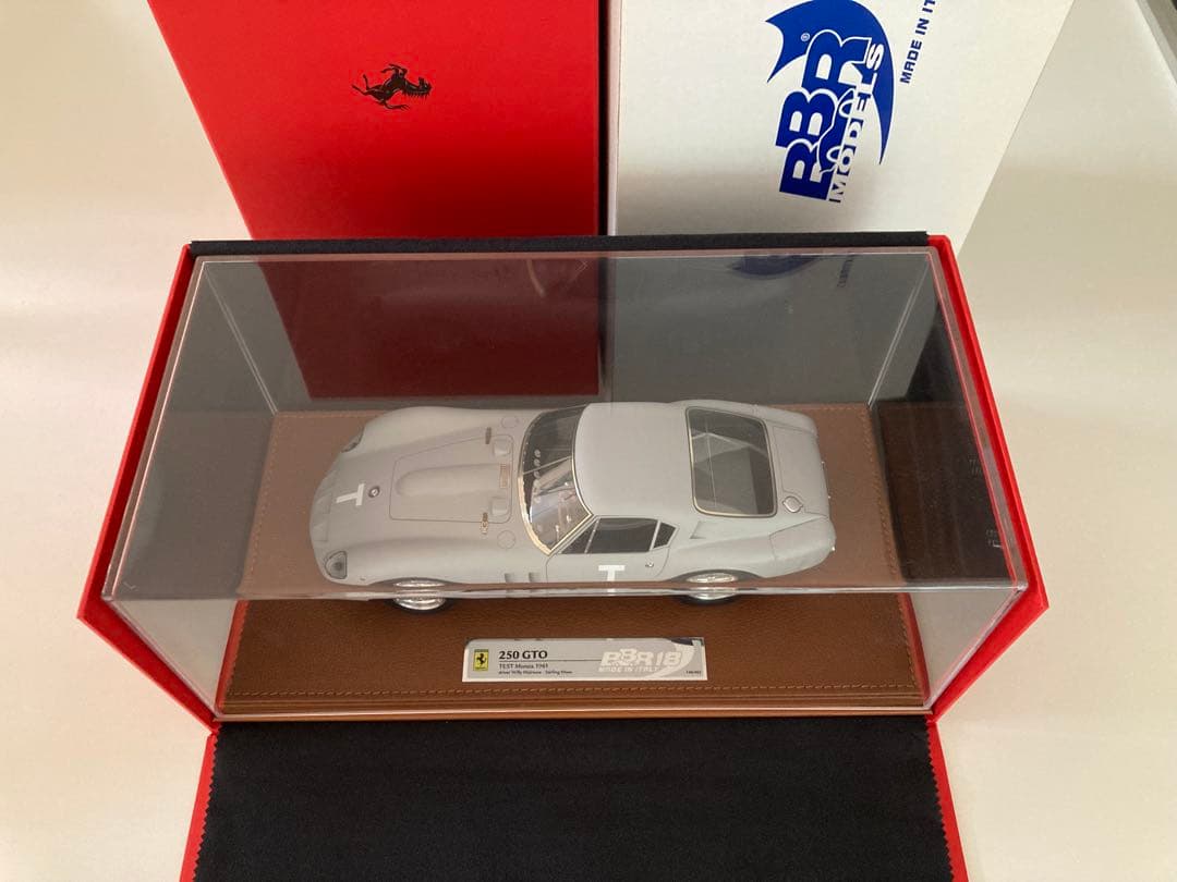 【新品未使用】BBR 1/18 Ferrari250GTO Test Monza