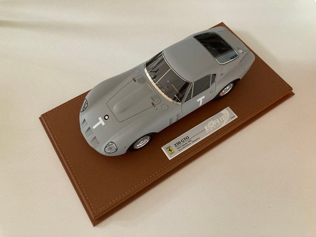 【新品未使用】BBR 1/18 Ferrari250GTO Test Monza
