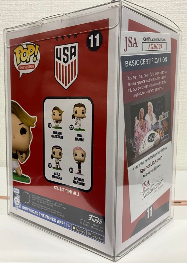 Funko Pop! ブランディ・チャスティン フィギュア サイン入り