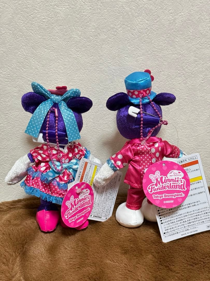 ミニー ファンダーランド パルパルーザ ぬいぐるみバッジ ディズニーランド