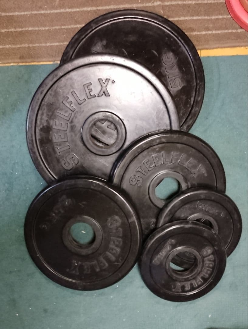 オリンピック プレート STEELFLEX 17.5kg セット