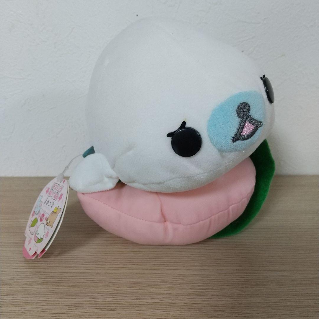 新品　サンエックス まめゴマ スプリングぬいぐるみ しろゴマ