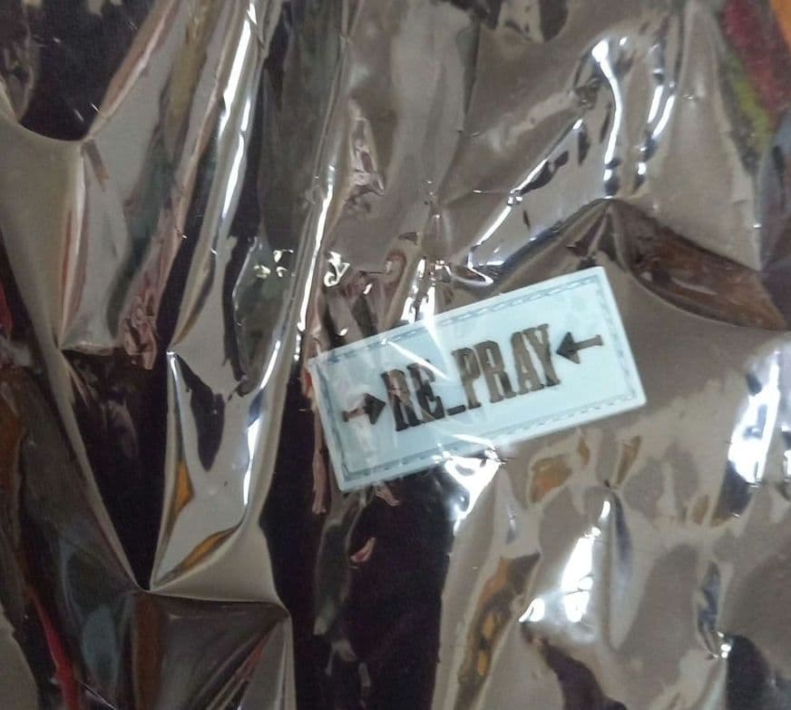 RE_PRAY パーカー 羽生結弦 リプレイ ブラック Lサイズ ジップパーカー