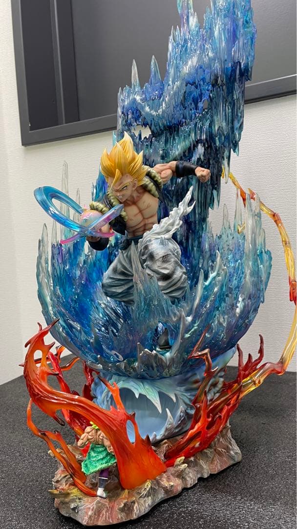 限定絶版ドラゴンボールゴジータガレージキットスタチュー1/6サイズシリアル付