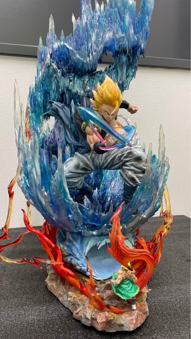 限定絶版ドラゴンボールゴジータガレージキットスタチュー1/6サイズシリアル付