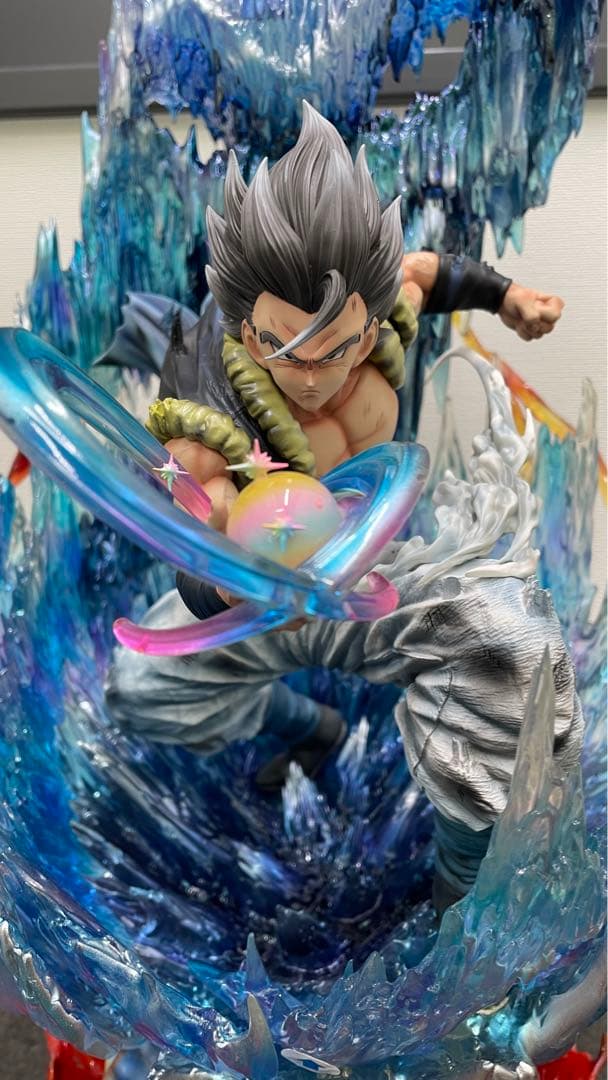 限定絶版ドラゴンボールゴジータガレージキットスタチュー1/6サイズシリアル付