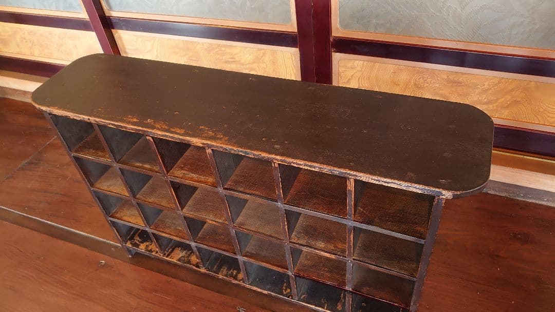 薬棚　飾棚　家具　大正家具　インテリア　蔵出し　現品　価格応談