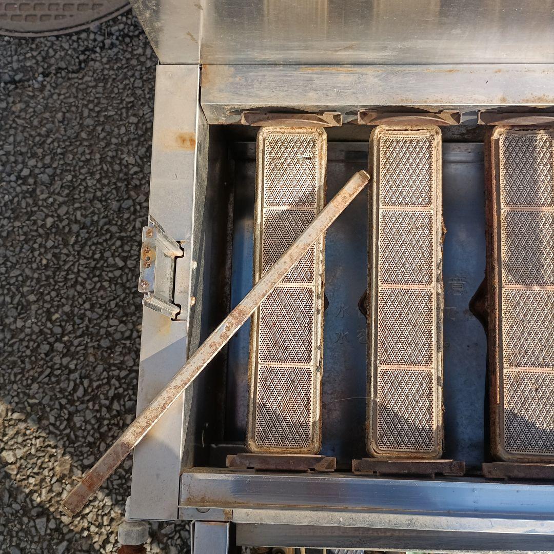 5046）リンナイ　荒磯　ガス赤外線グリラー　RGA-404A　都市ガス用　難有