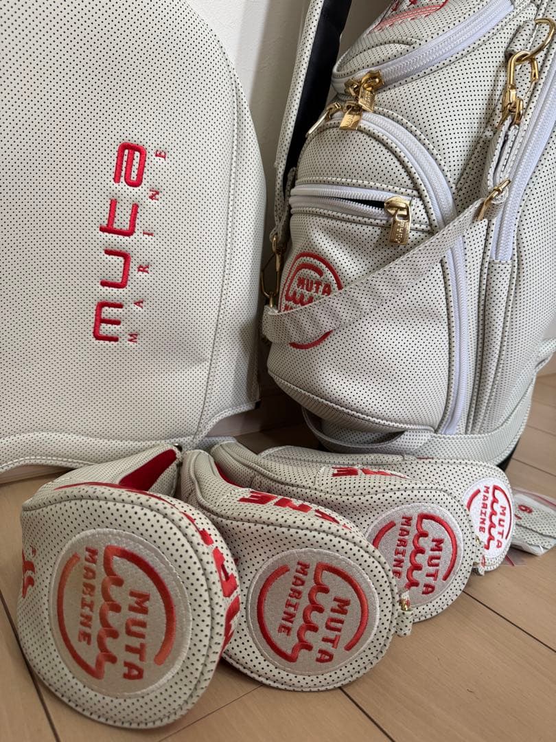 muta ゴルフバッグ・キャディバッグ ホワイト 8