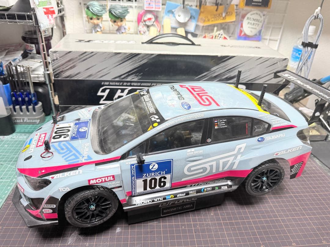 TAMIYA TB-03R STI WRX ボディー