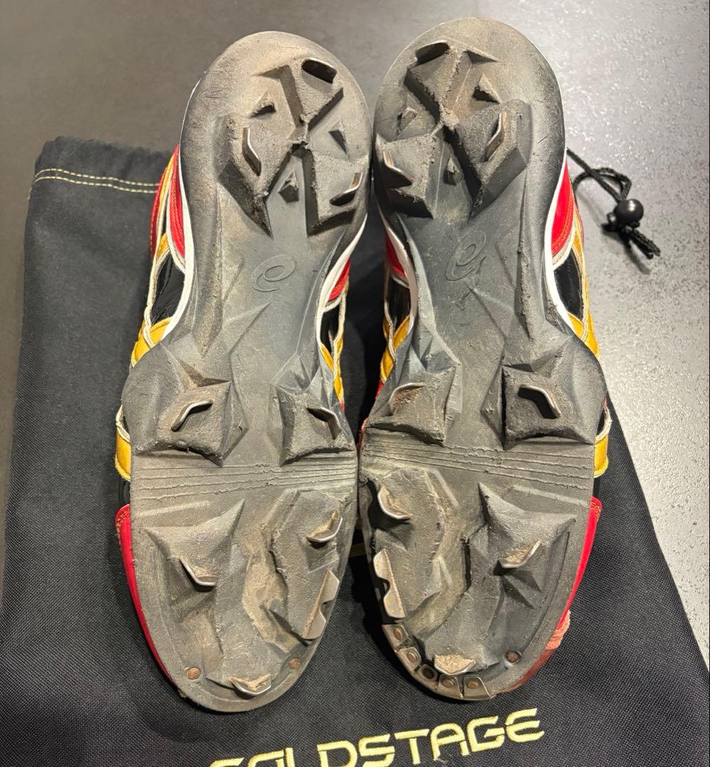 asics 野球スパイク　オーダー　専用袋付き