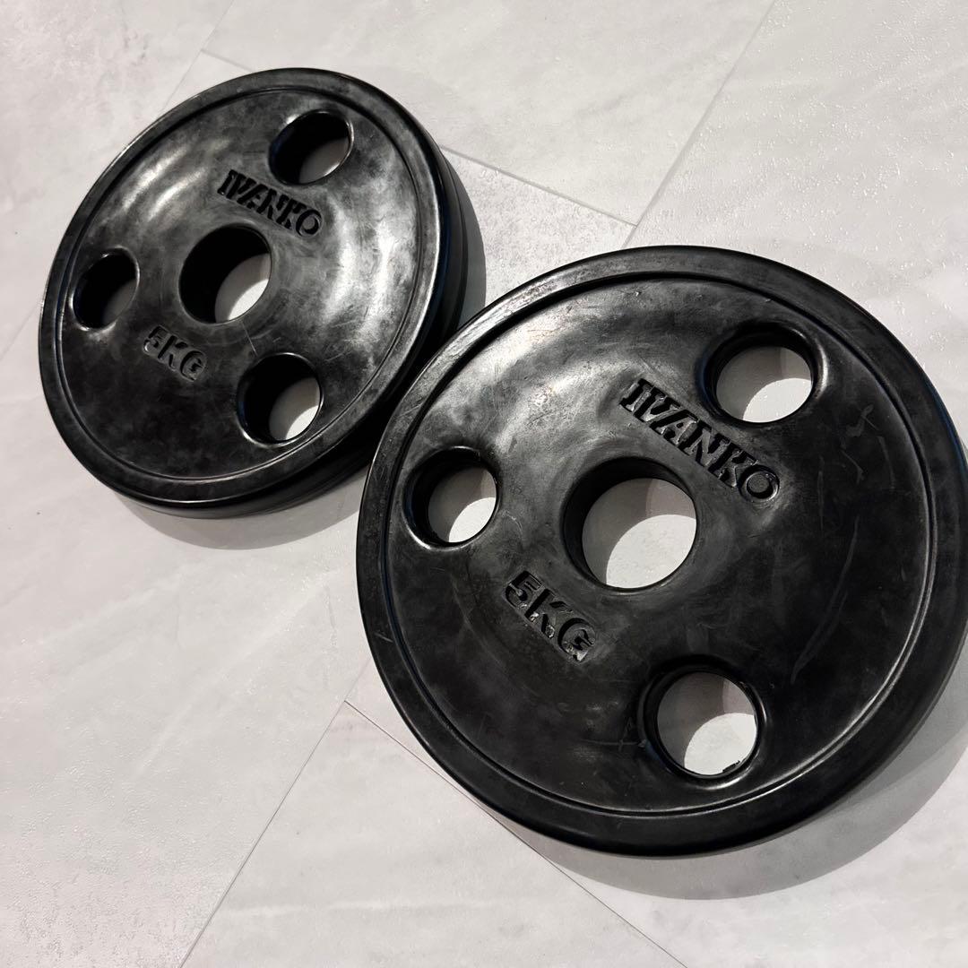 IVANKO ６枚セット 合計17.5kg オリンピックプレート ROEZH