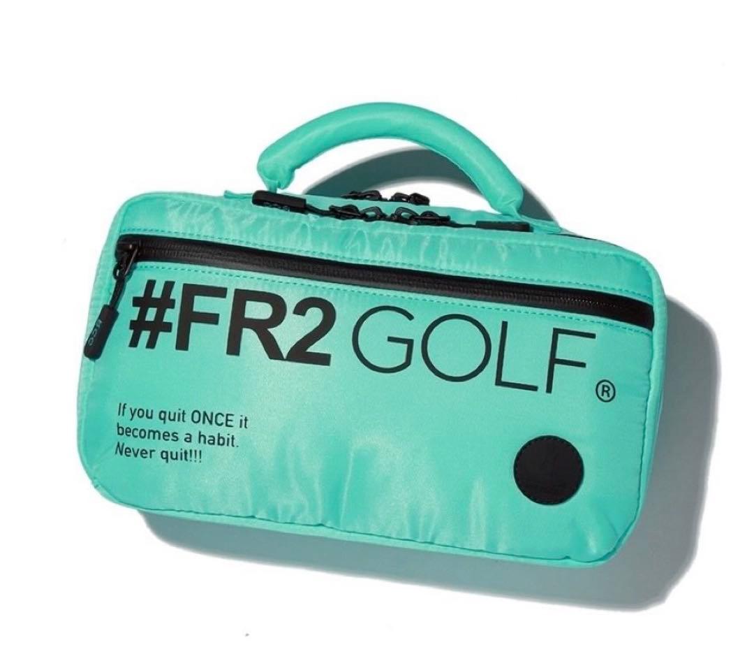 【沖縄店限定品】 新品未使用 #FR2 GOLF カートバッグ ターコイズブルー