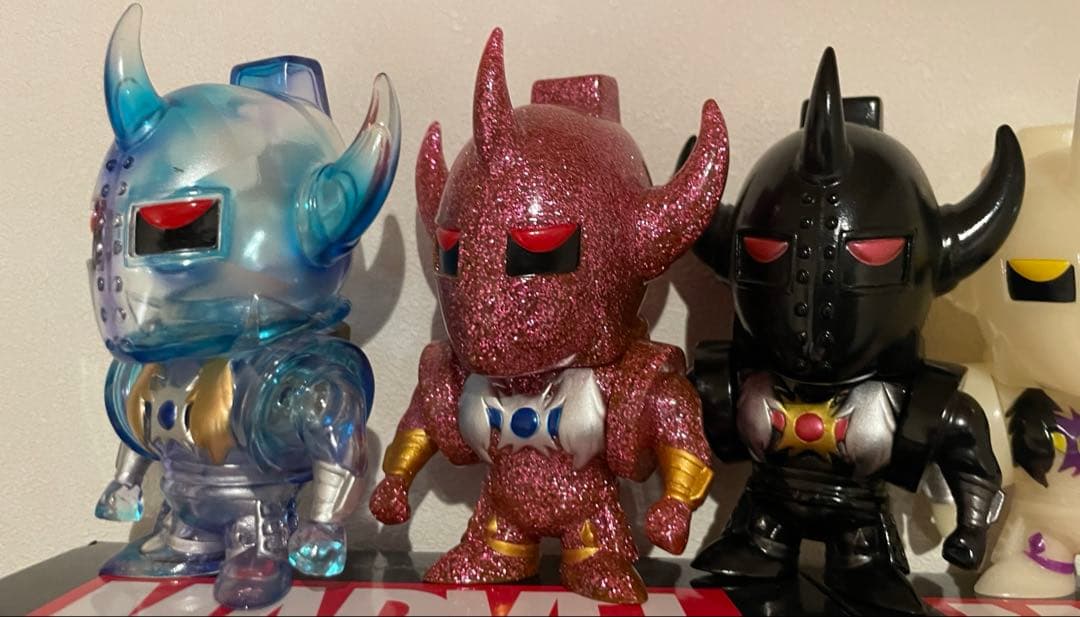 マッスルショット　キン肉マン　悪魔将軍　5体セット