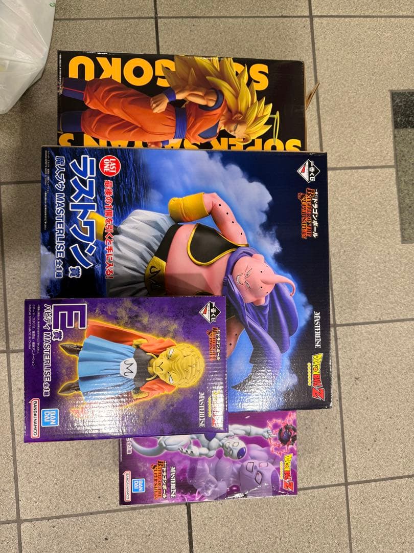 ドラゴンボール　一番くじ　フィギュア　三体 A賞 C賞 E賞 ラストワン